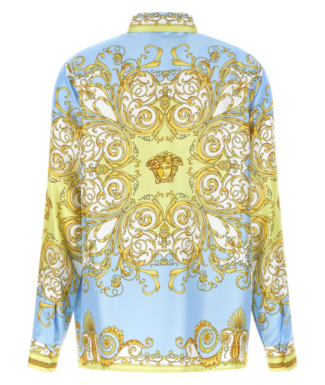 VERSACE Мульти шелковая рубашка, фото 2