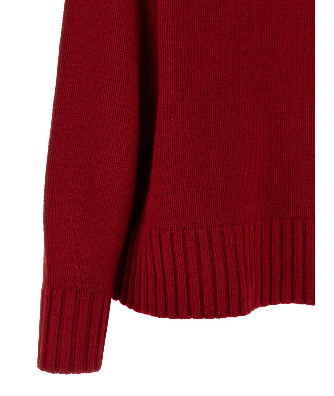 GUEST IN RESIDENCE Красный кашемировый джемпер / свитер, фото 4