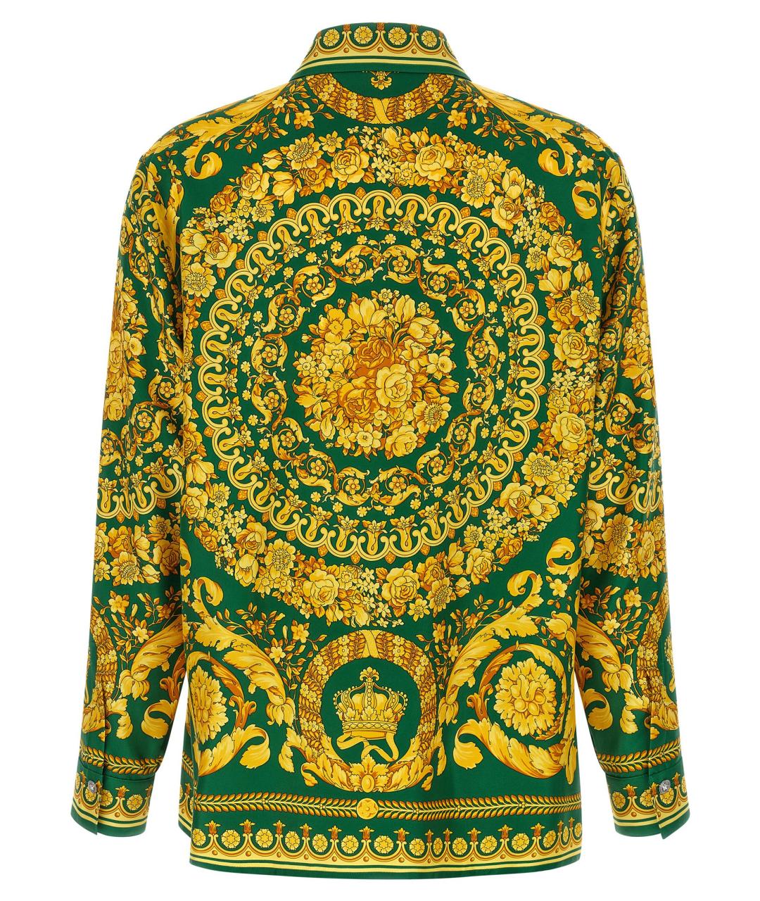 VERSACE Мульти шелковая рубашка, фото 2