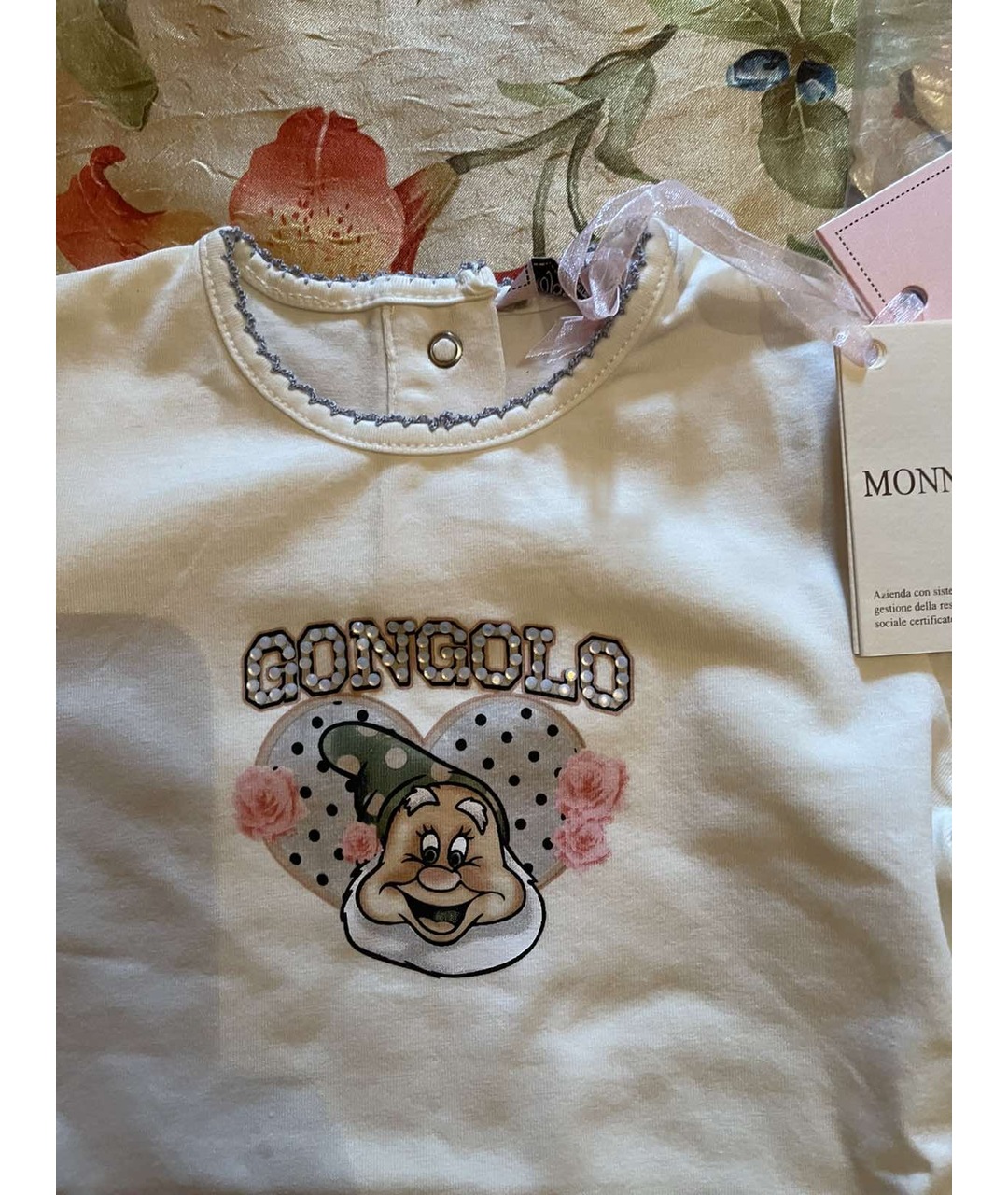 MONNALISA Хлопковый футболка / топ, фото 2