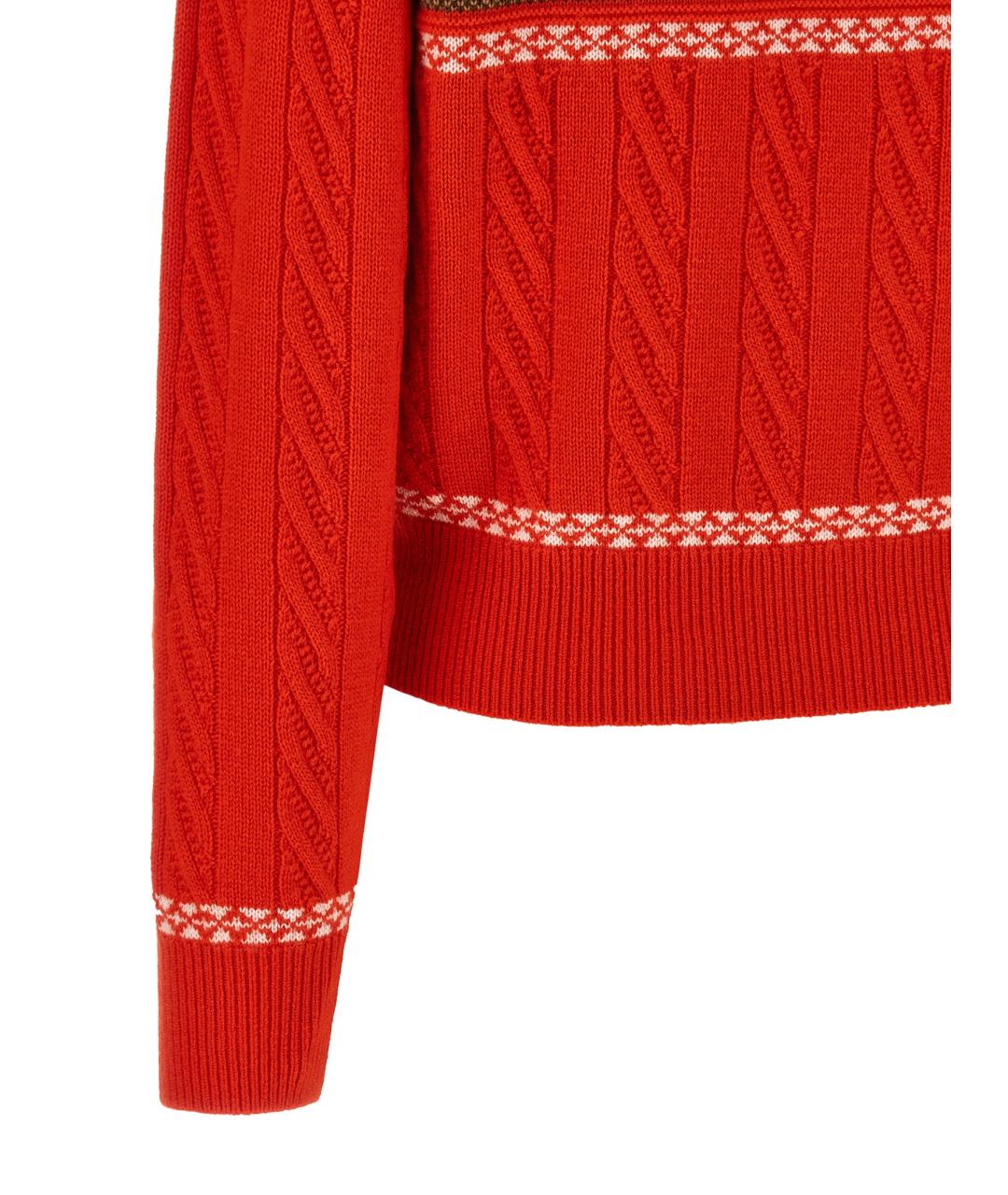 GUEST IN RESIDENCE Красный шерстяной джемпер / свитер, фото 4