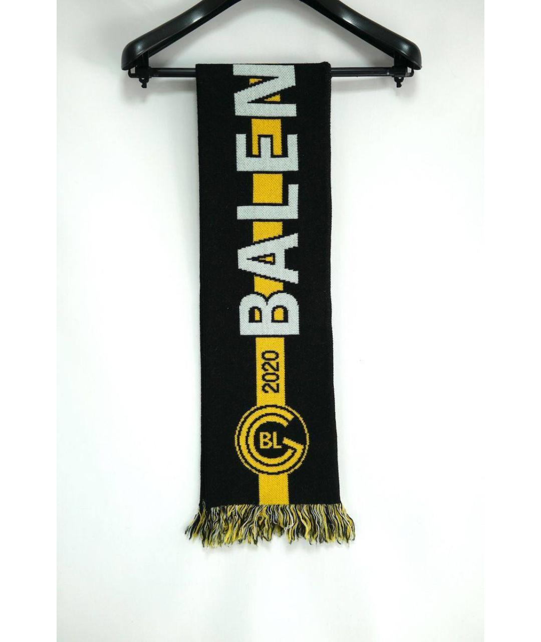 BALENCIAGA Черный шерстяной шарф, фото 2