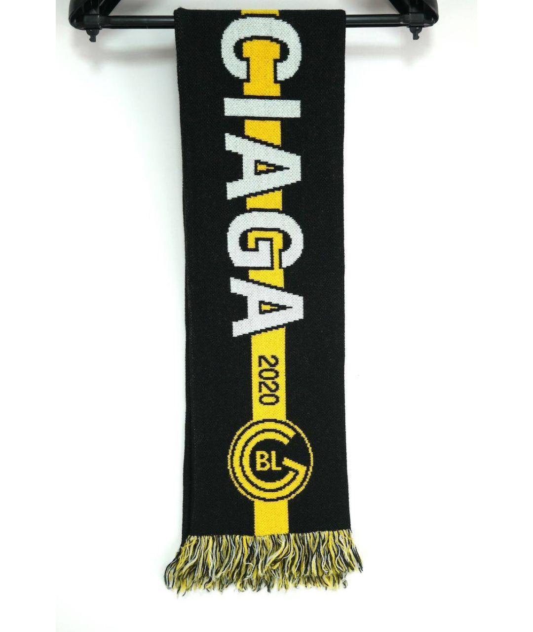 BALENCIAGA Черный шерстяной шарф, фото 3