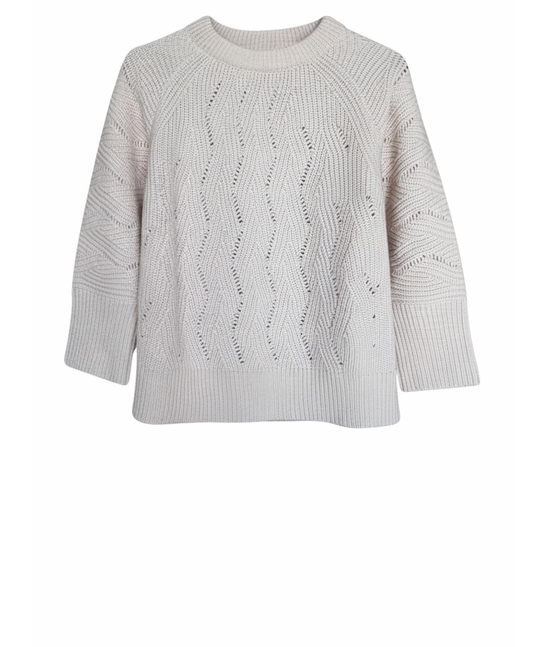 MALO Бежевый кашемировый джемпер / свитер, фото 1