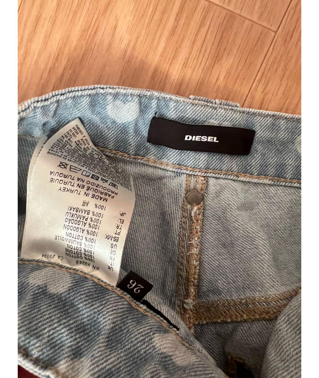 DIESEL Голубые шорты, фото 3