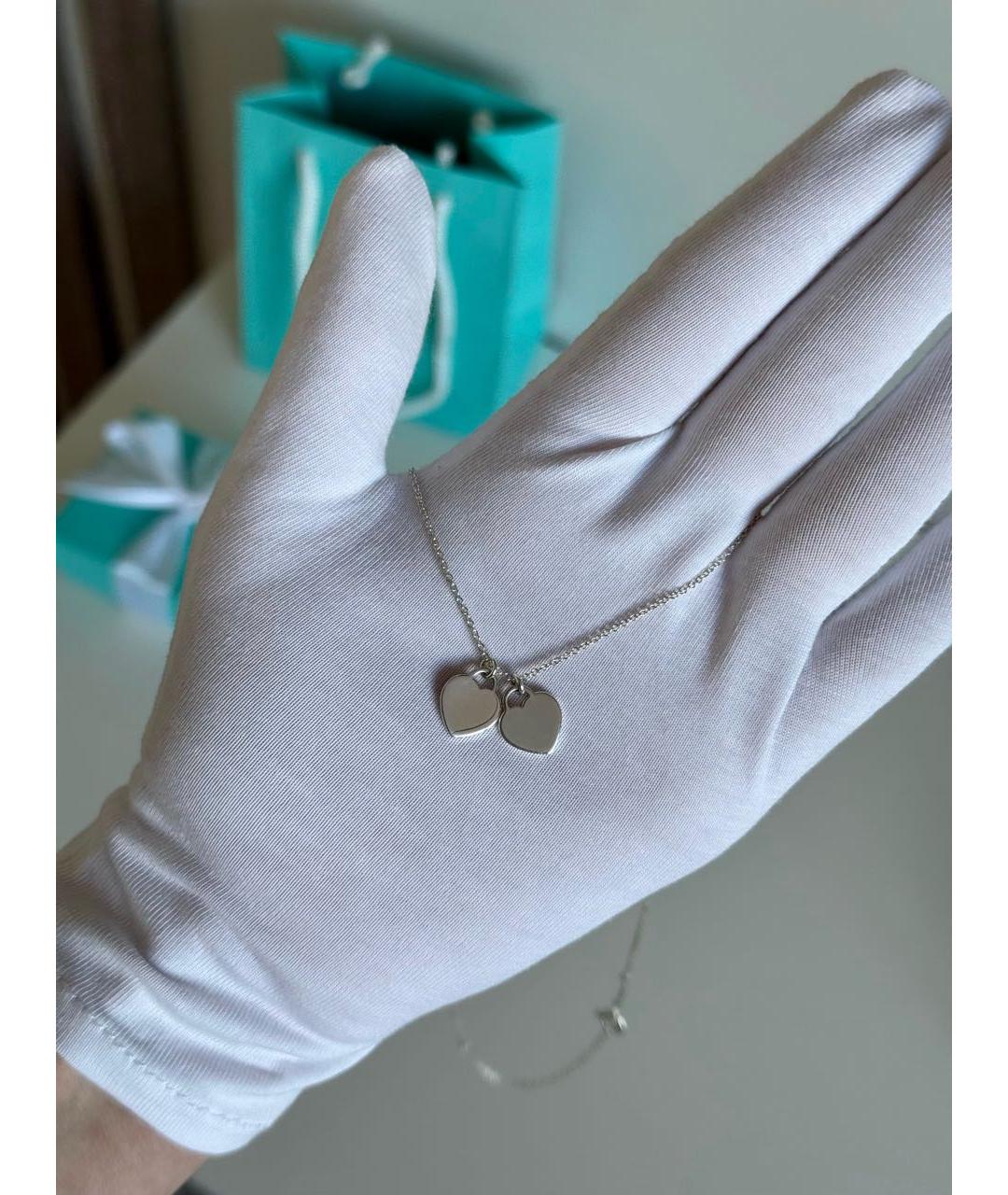 TIFFANY&CO Красная серебряная подвеска, фото 3