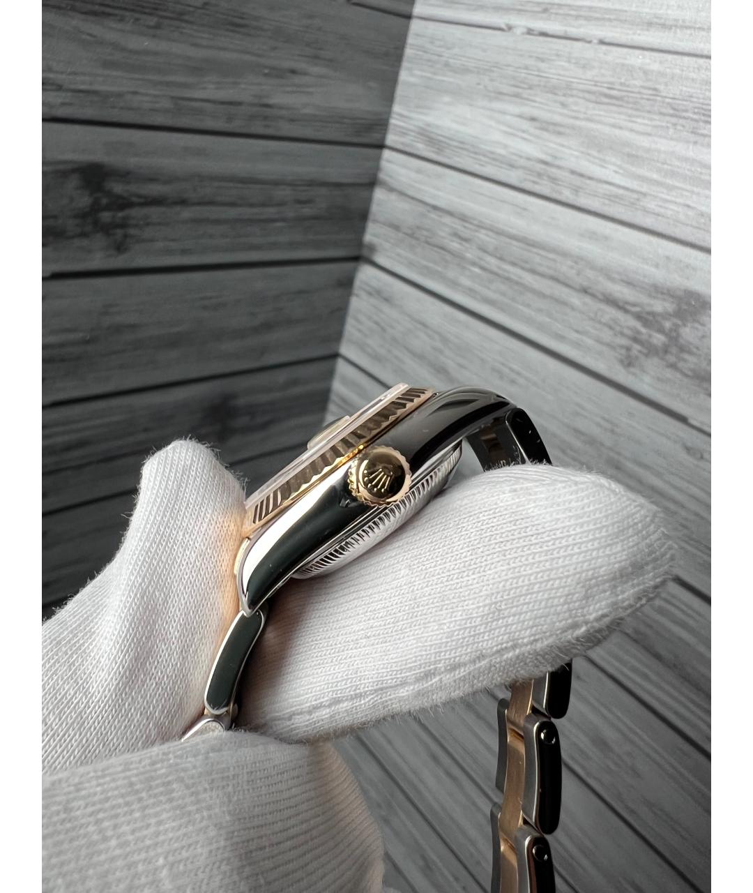 ROLEX Желтые часы из желтого золота, фото 5