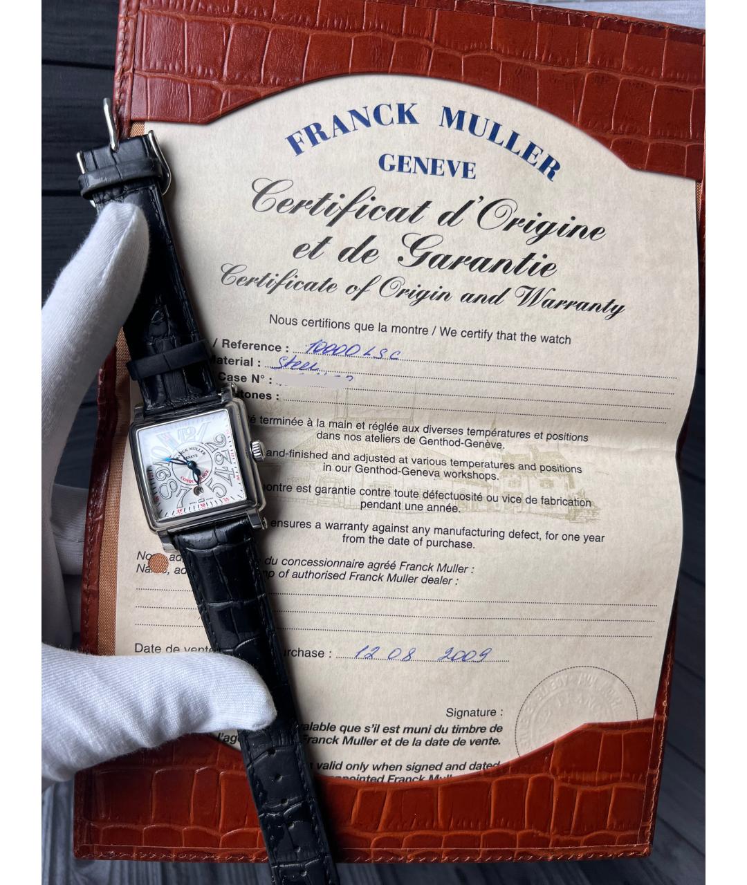 FRANCK MULLER Белые часы, фото 2