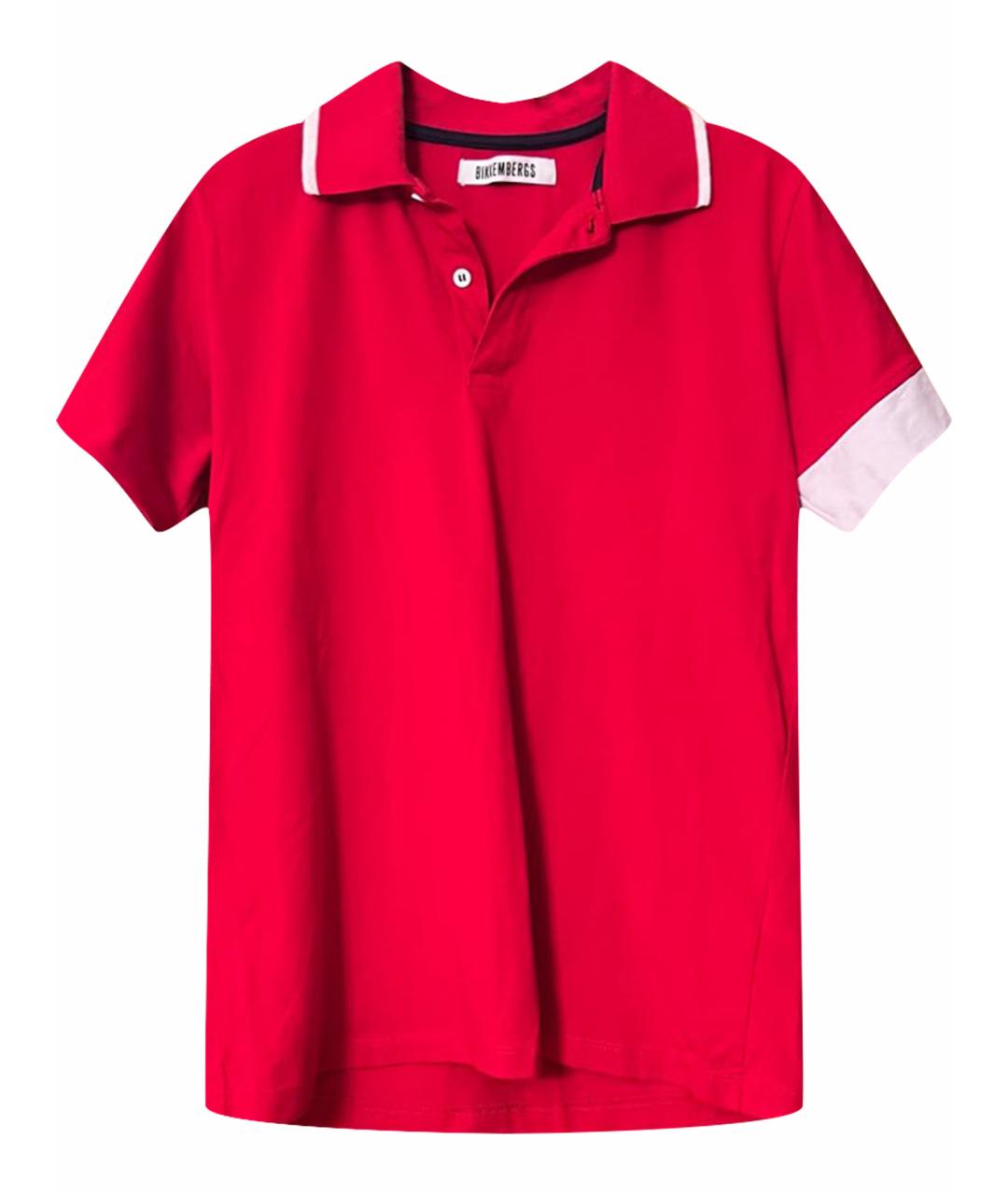 BIKKEMBERGS Красная футболка, фото 1