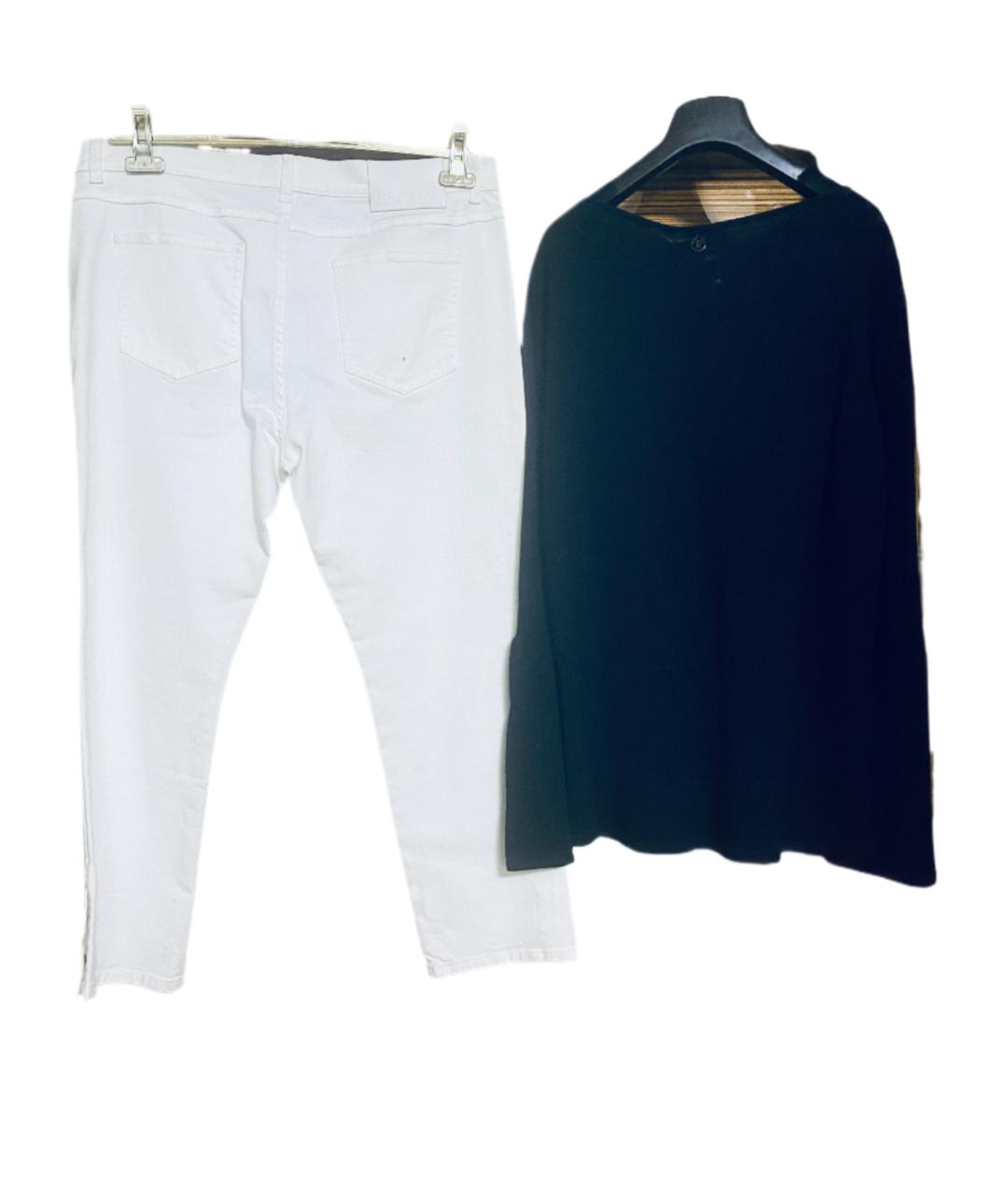 ESCADA Мульти хлопко-эластановый костюм с брюками, фото 2