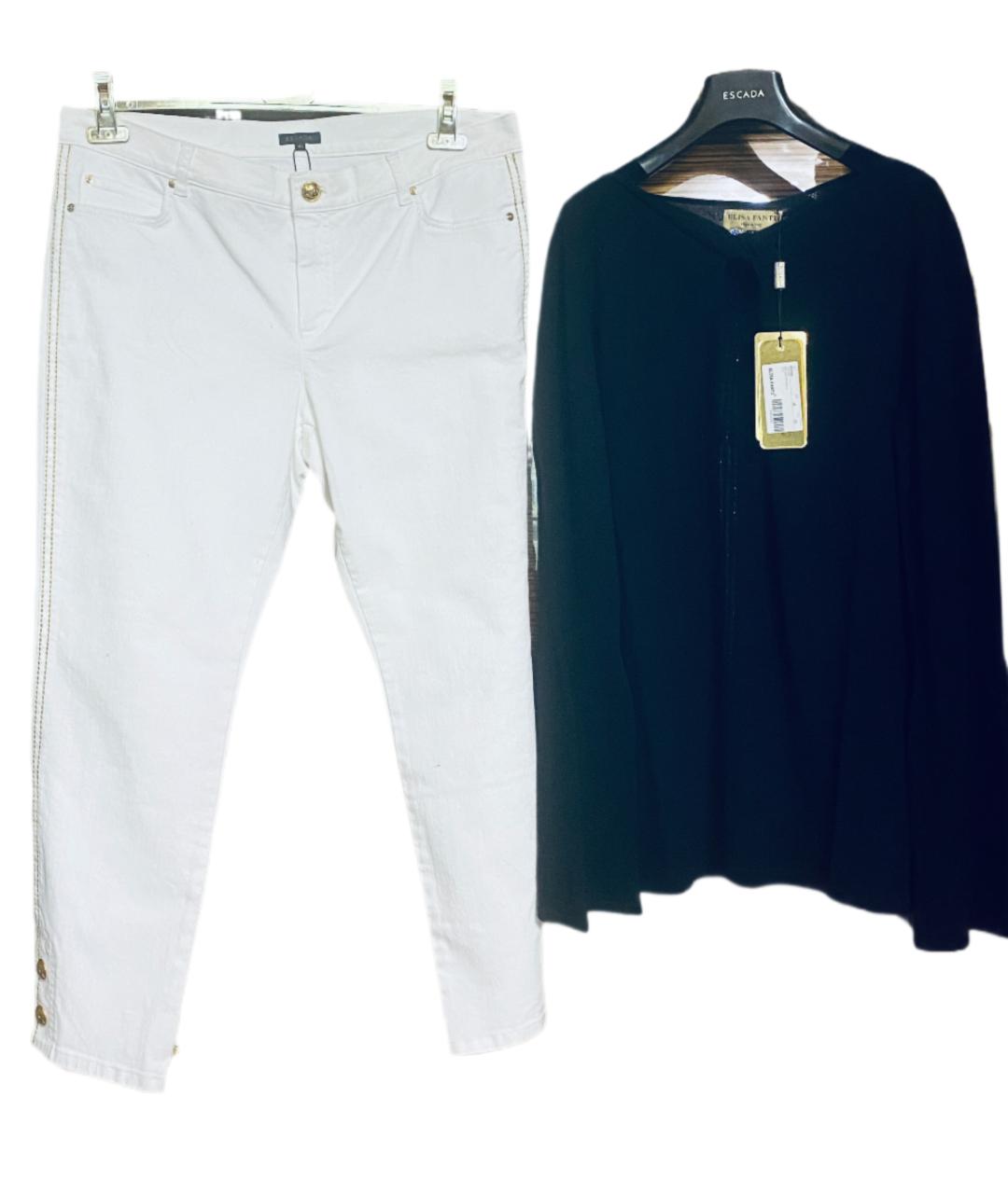 ESCADA Мульти хлопко-эластановый костюм с брюками, фото 7