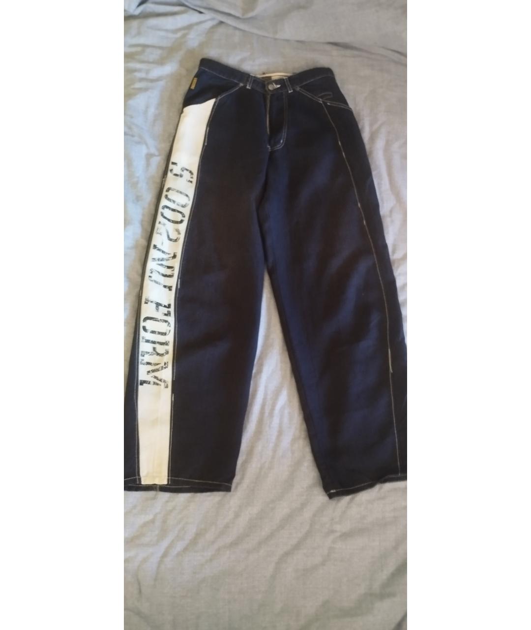 ARMANI JEANS Темно-синие хлопковые джинсы, фото 10