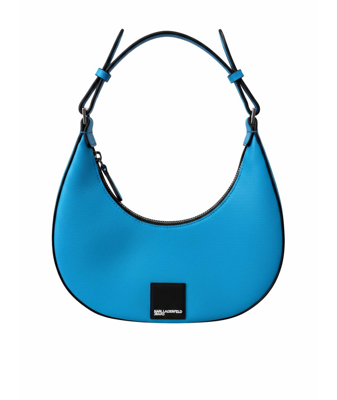 KARL LAGERFELD Голубая сумка с короткими ручками, фото 1