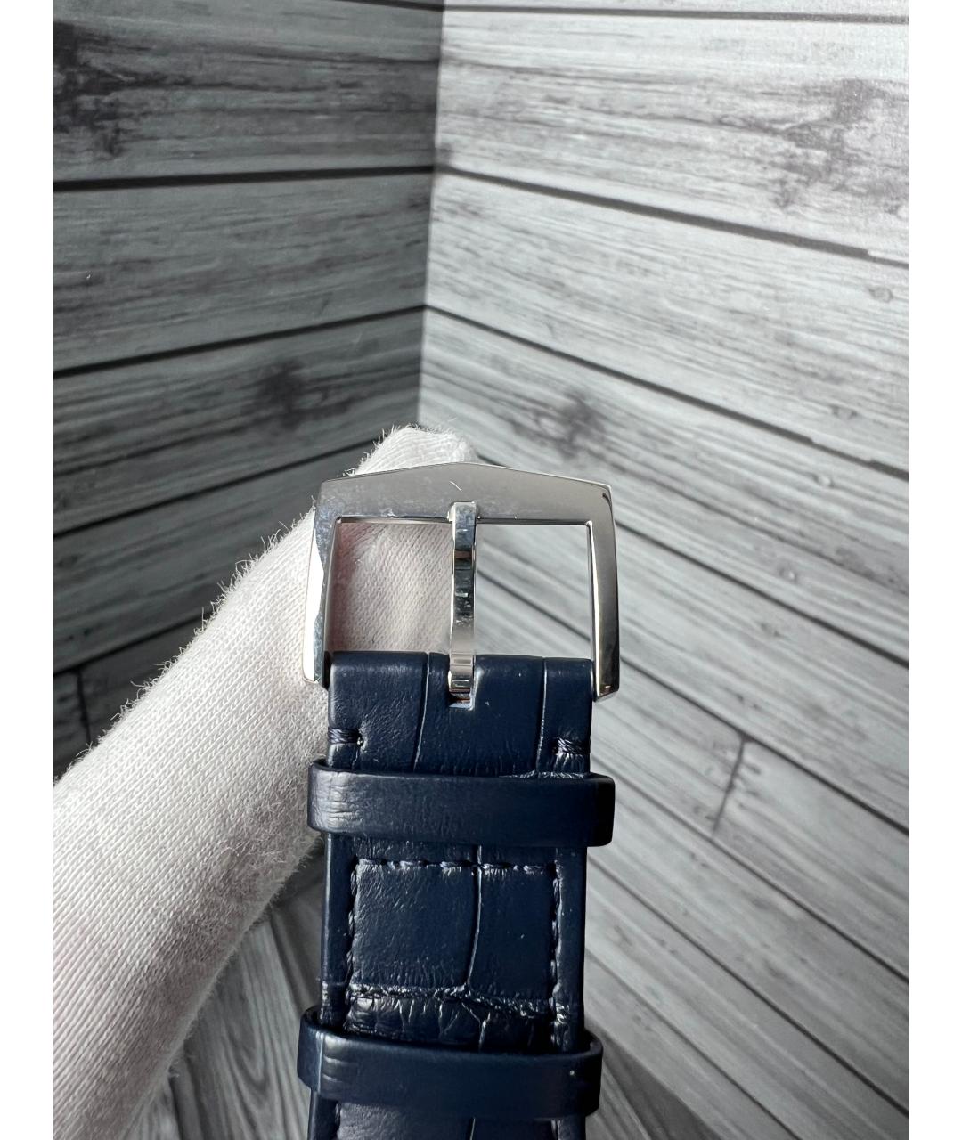 Harry Winston Черные часы из белого золота, фото 8