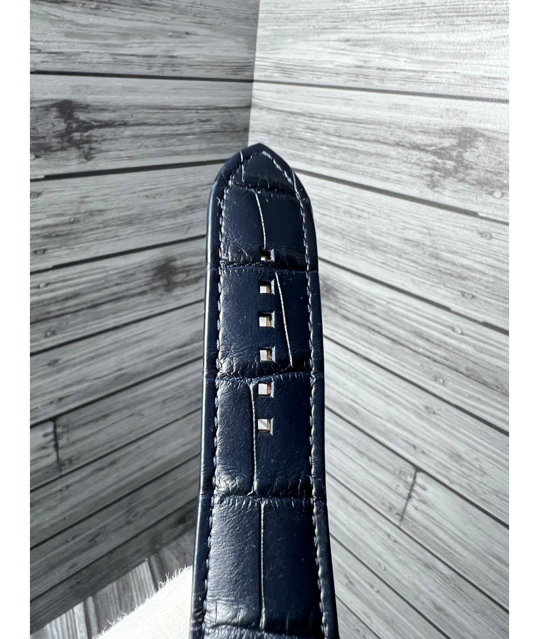 Harry Winston Черные часы из белого золота, фото 7