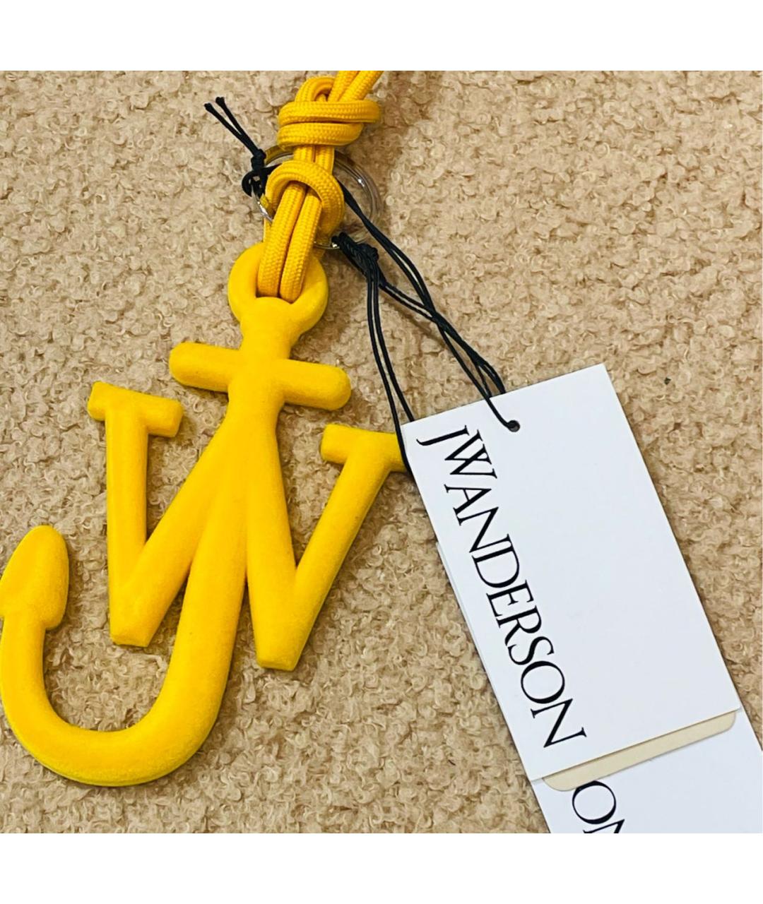 J.W.ANDERSON Желтый брелок, фото 4