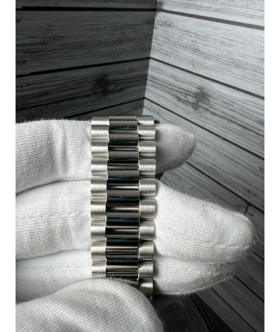 ROLEX Голубые платиновые часы, фото 7