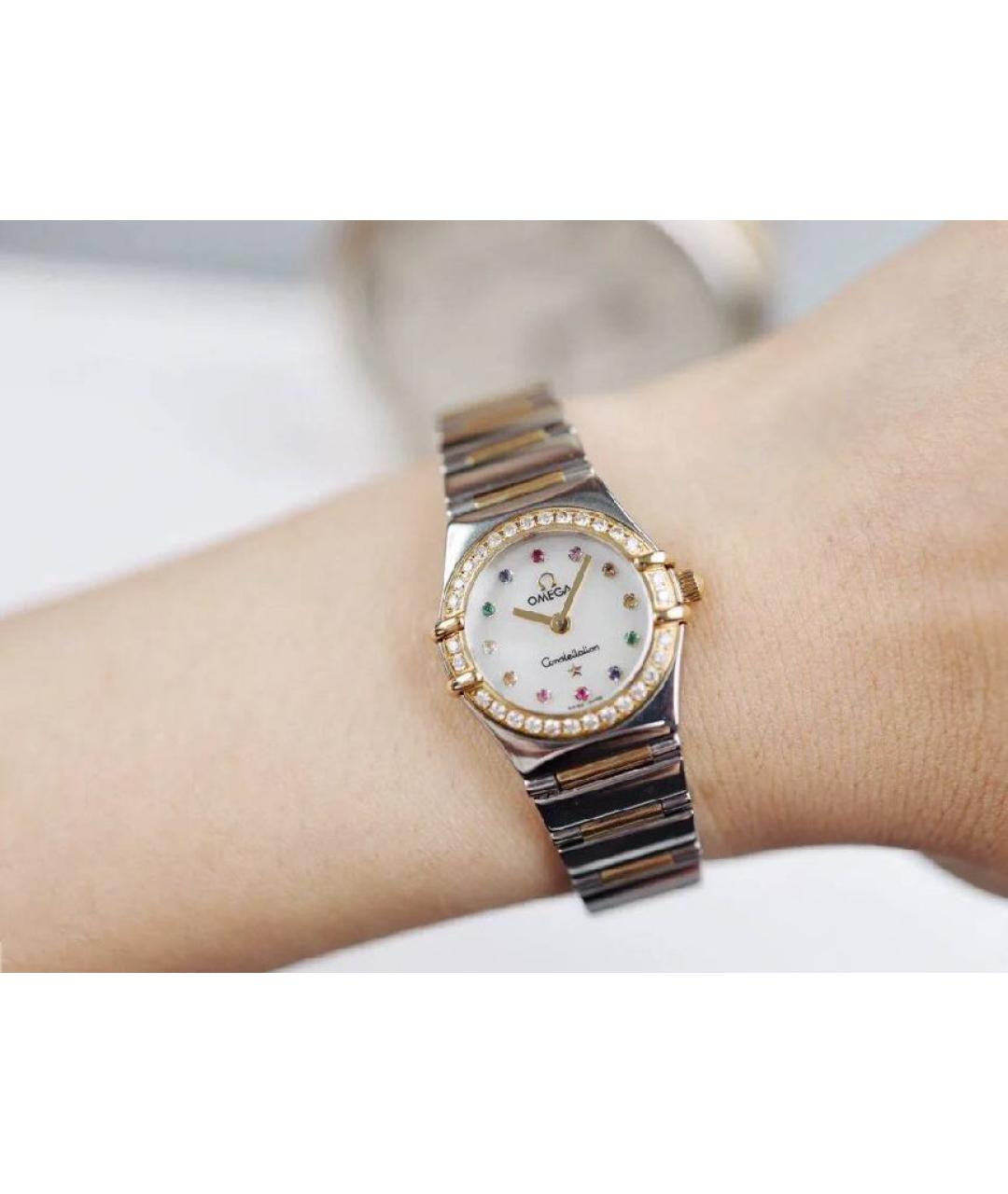 OMEGA Серебряные часы, фото 2