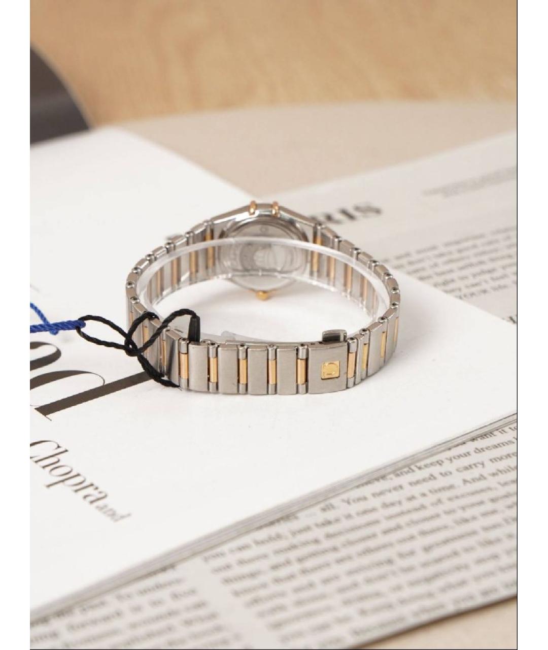 OMEGA Серебряные часы, фото 7