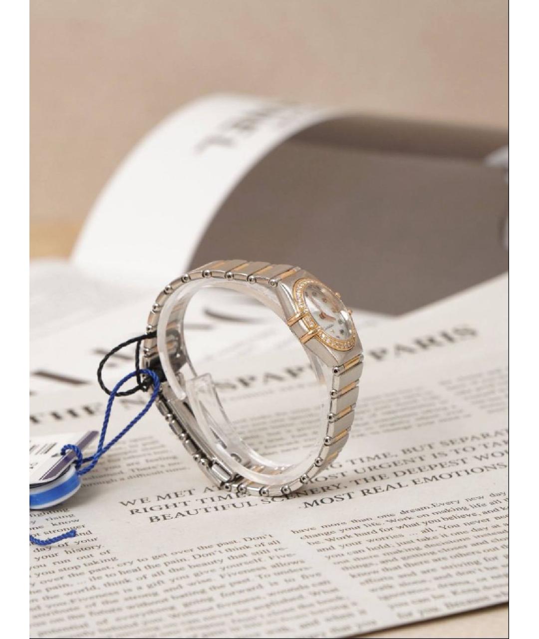 OMEGA Серебряные часы, фото 9