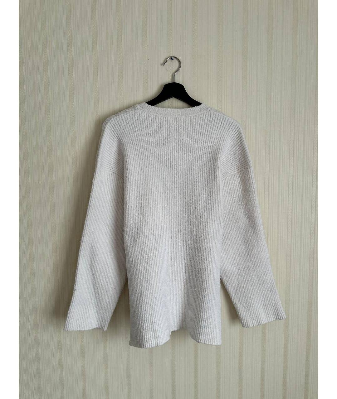 BALENCIAGA Белый джемпер / свитер, фото 2