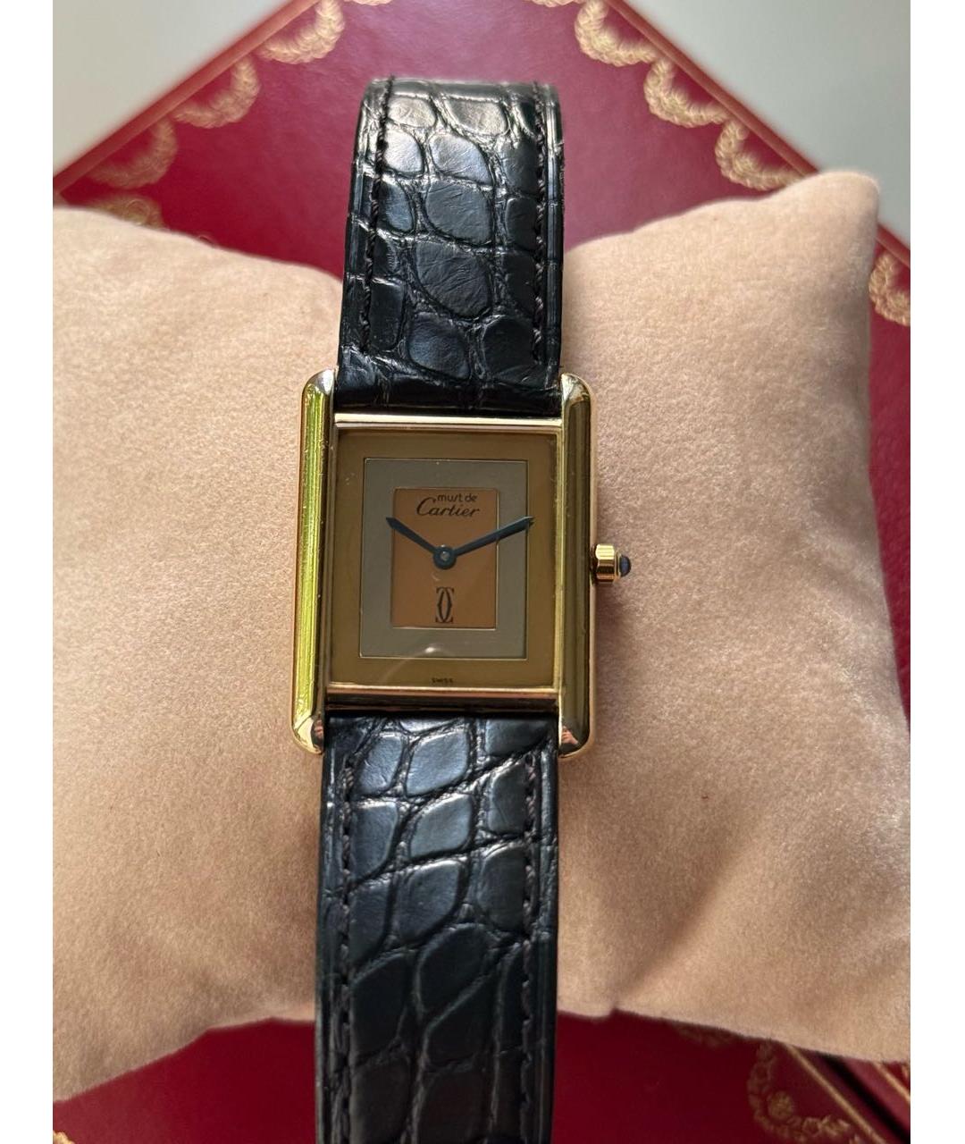 CARTIER Золотые часы из желтого золота, фото 3