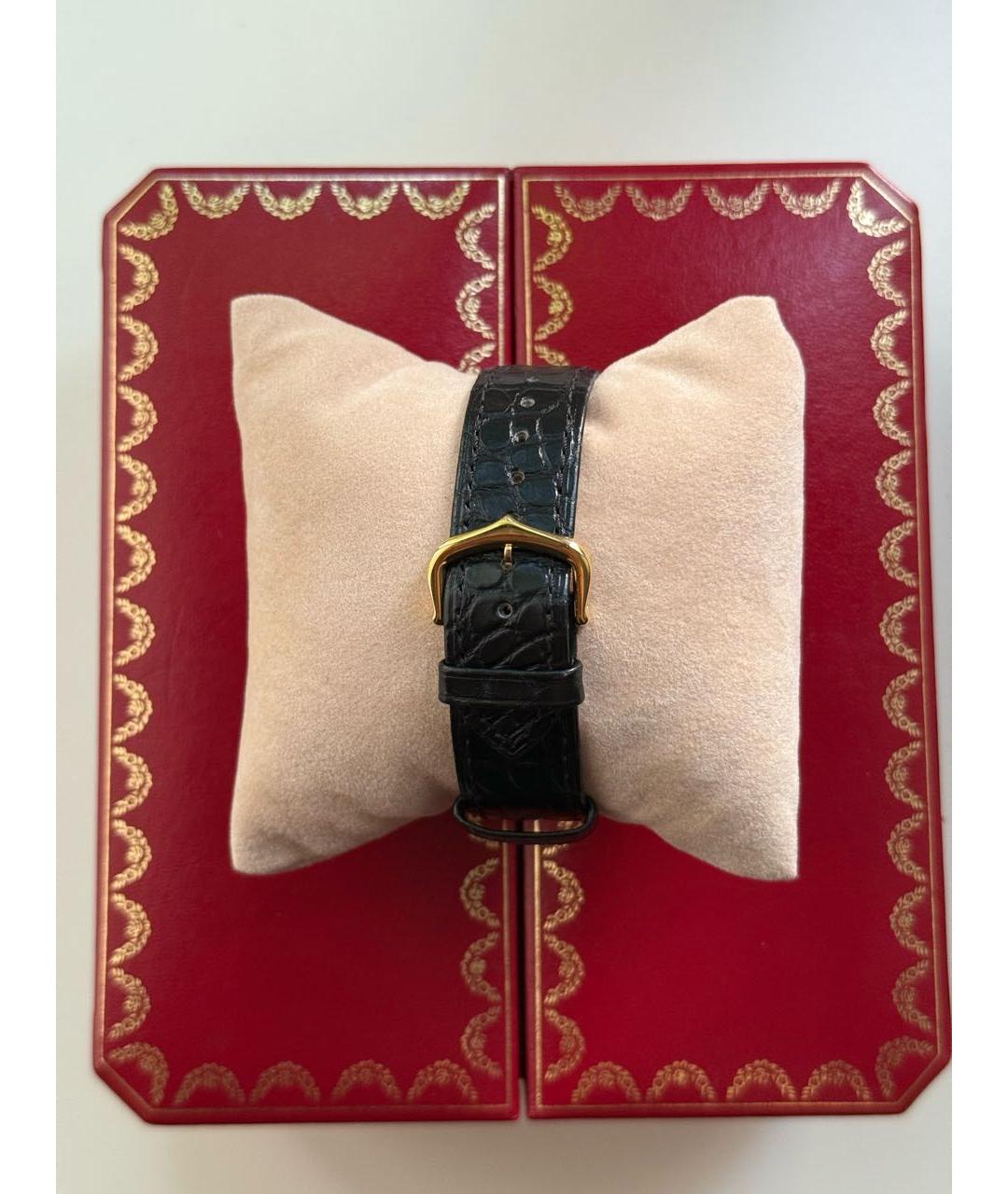 CARTIER Золотые часы из желтого золота, фото 5