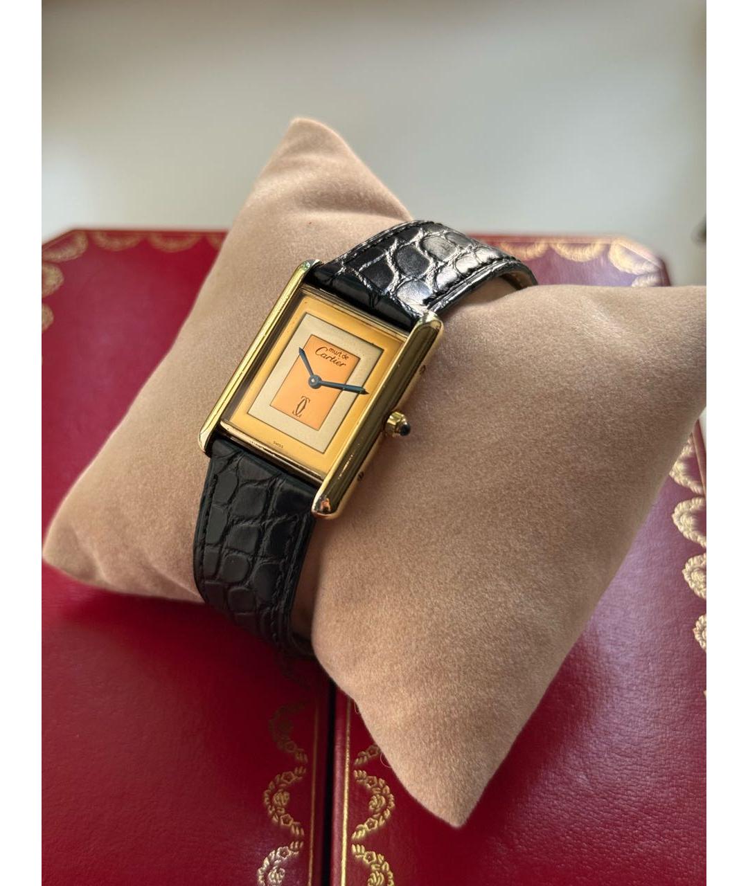 CARTIER Золотые часы из желтого золота, фото 6