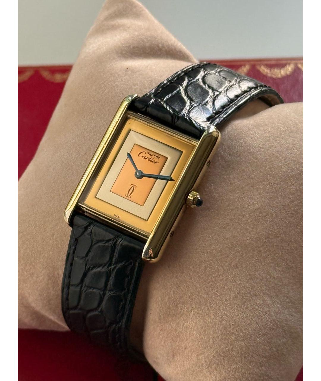 CARTIER Золотые часы из желтого золота, фото 9