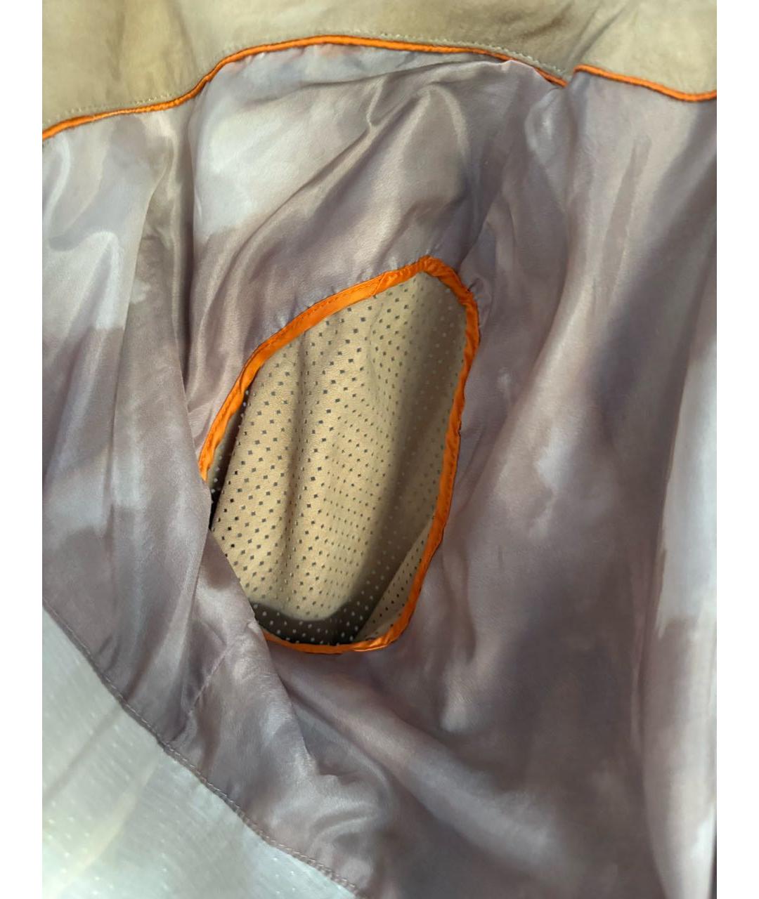 HUGO BOSS Бежевая замшевая куртка, фото 7