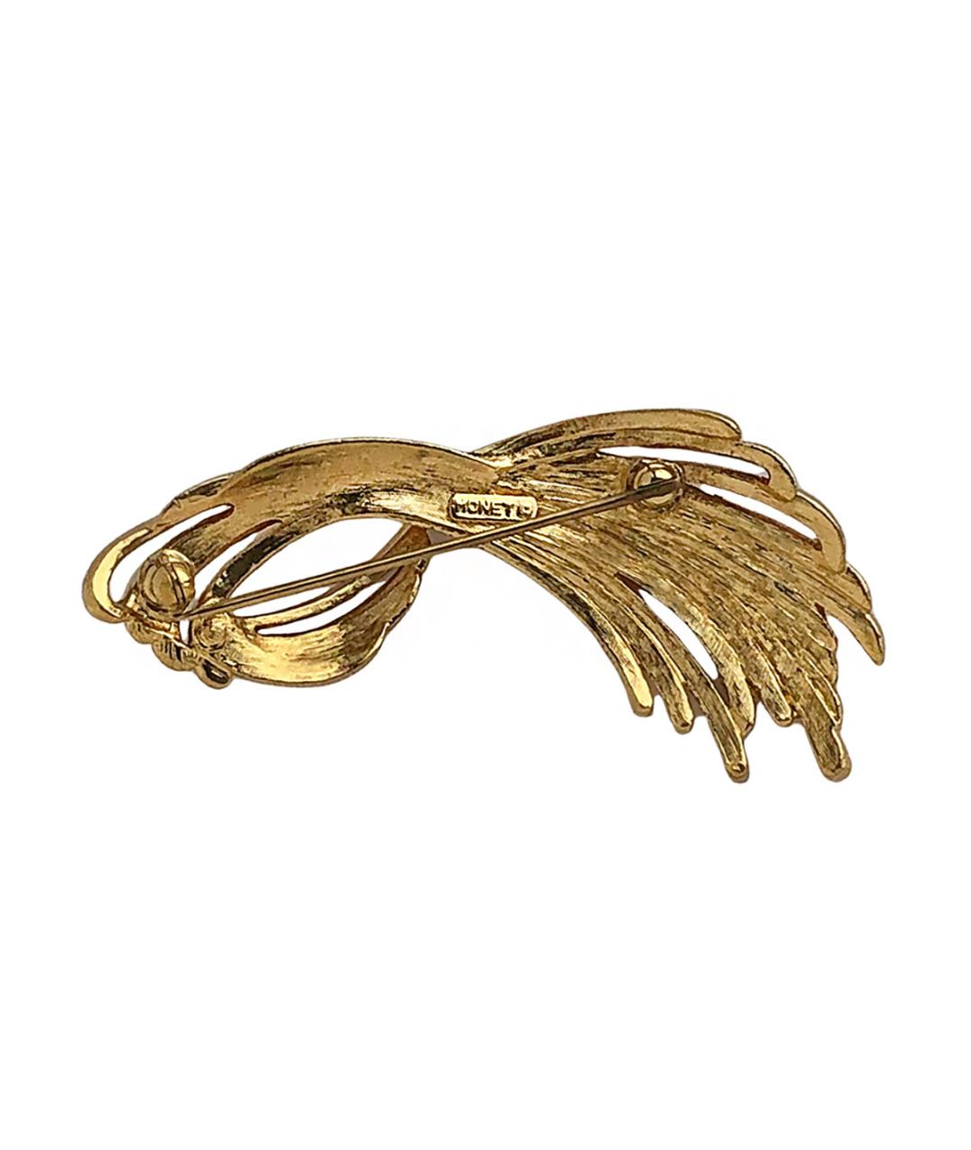 MONET Золотая позолоченная булавка / брошь, фото 2