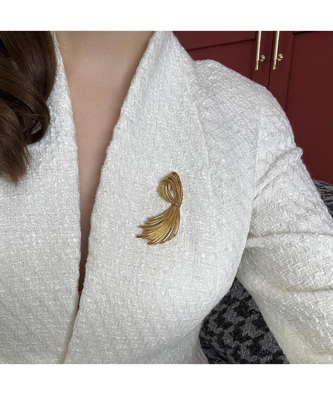 MONET Золотая позолоченная булавка / брошь, фото 4