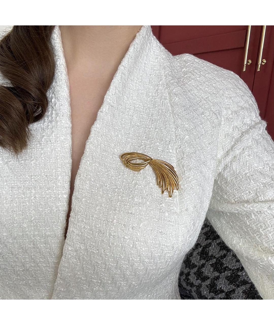 MONET Золотая позолоченная булавка / брошь, фото 3