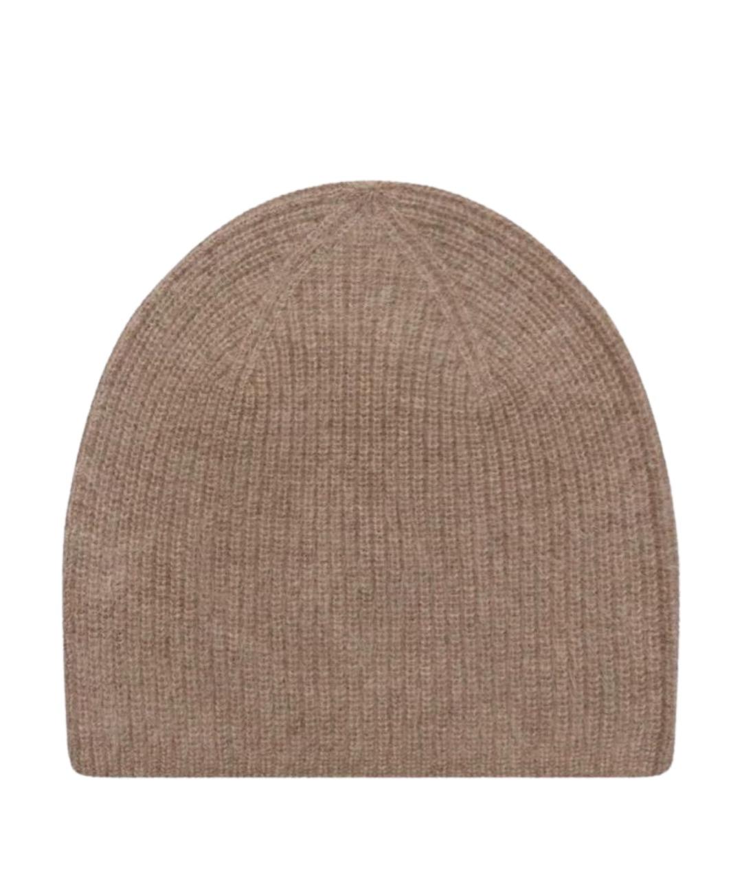 LOULOU DE SAISON Бежевая кашемировая шапка, фото 1