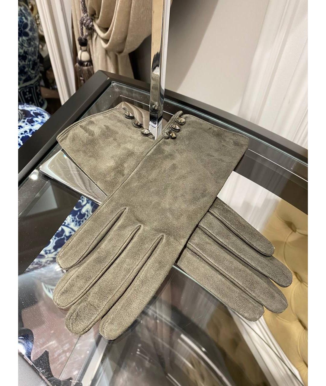 RINDI Серые перчатки, фото 4