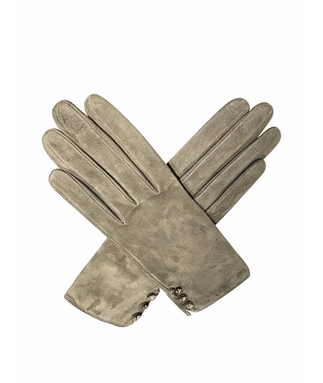 RINDI Серые перчатки, фото 1