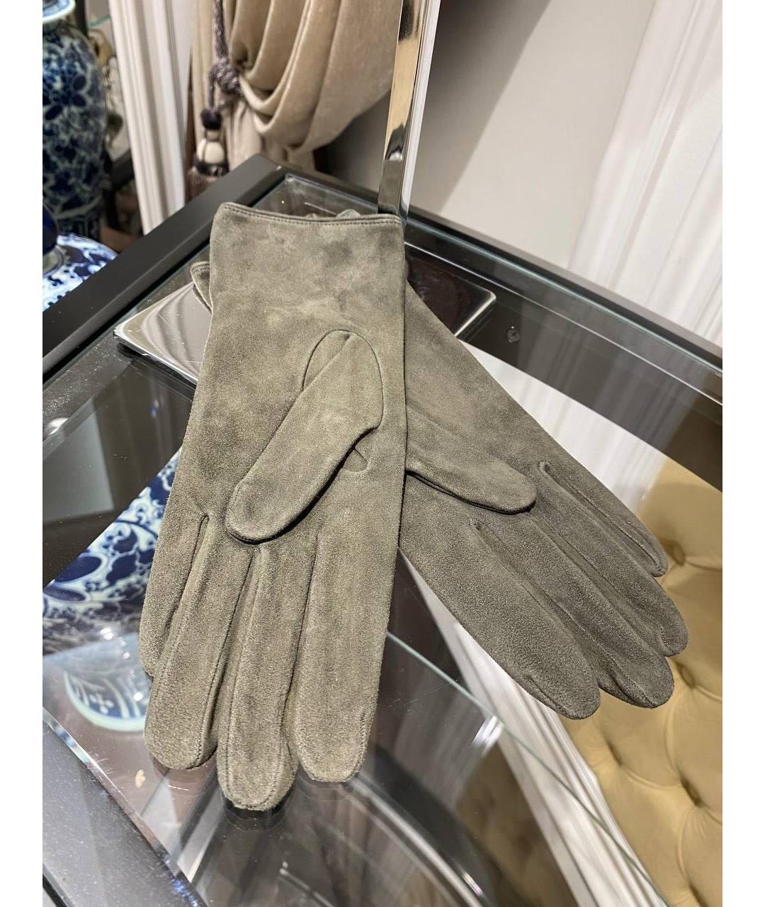 RINDI Серые перчатки, фото 2