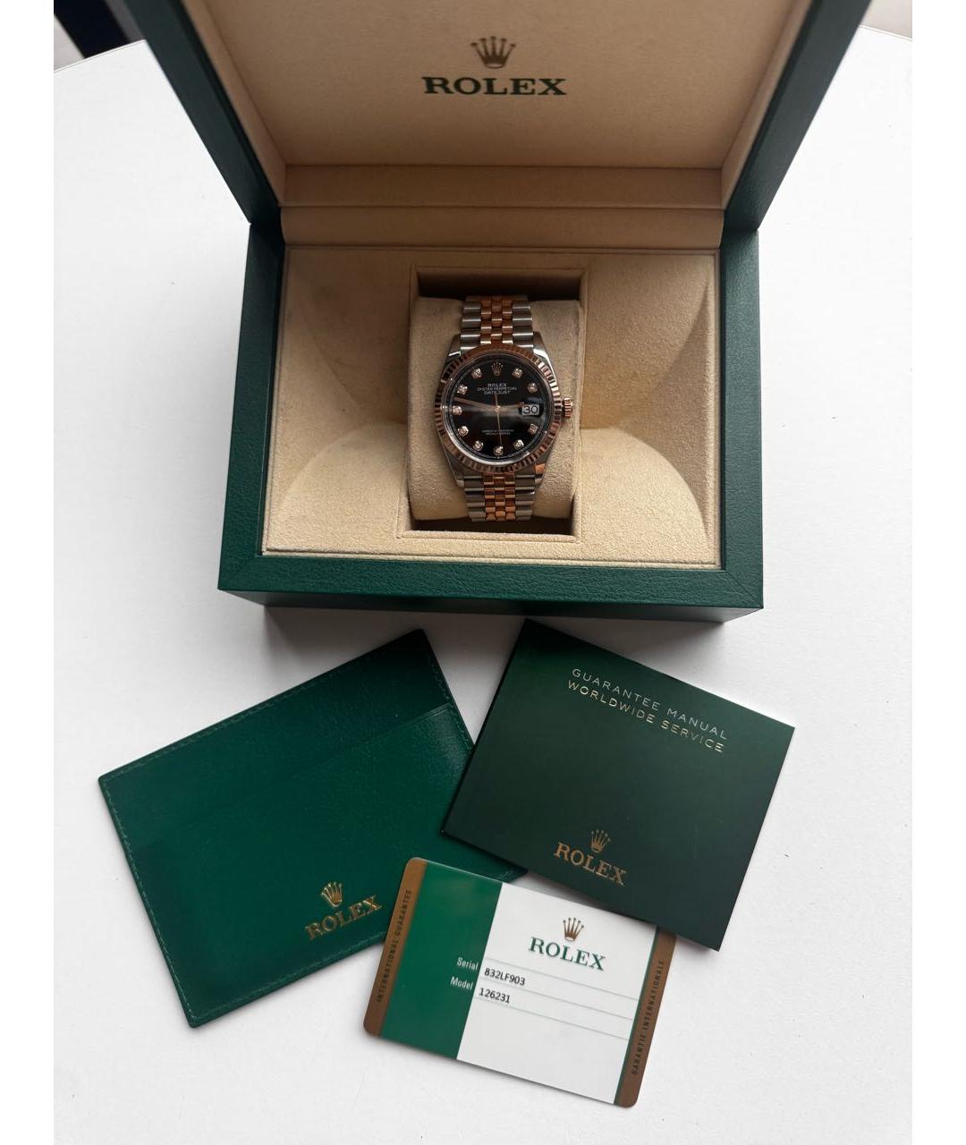 ROLEX Мульти часы из розового золота, фото 5