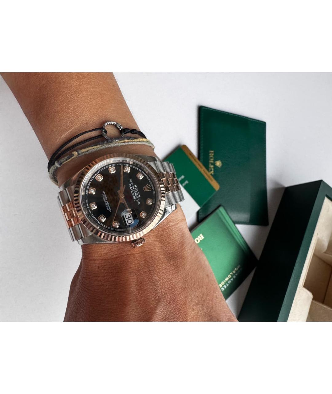 ROLEX Мульти часы из розового золота, фото 3