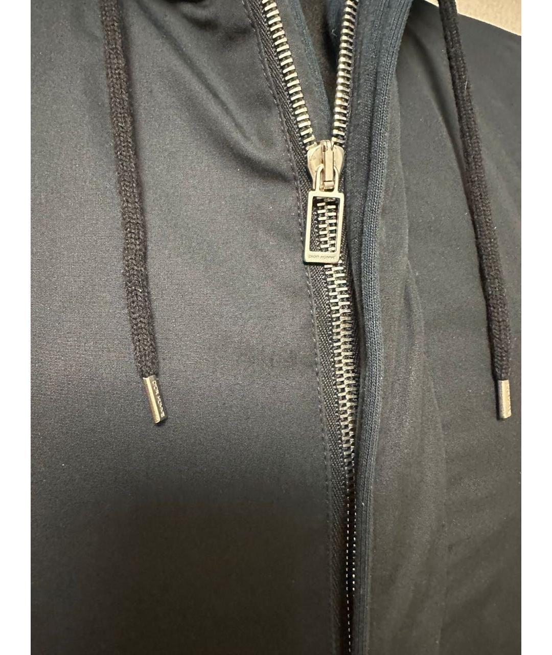 CHRISTIAN DIOR Темно-синяя хлопковая куртка, фото 6