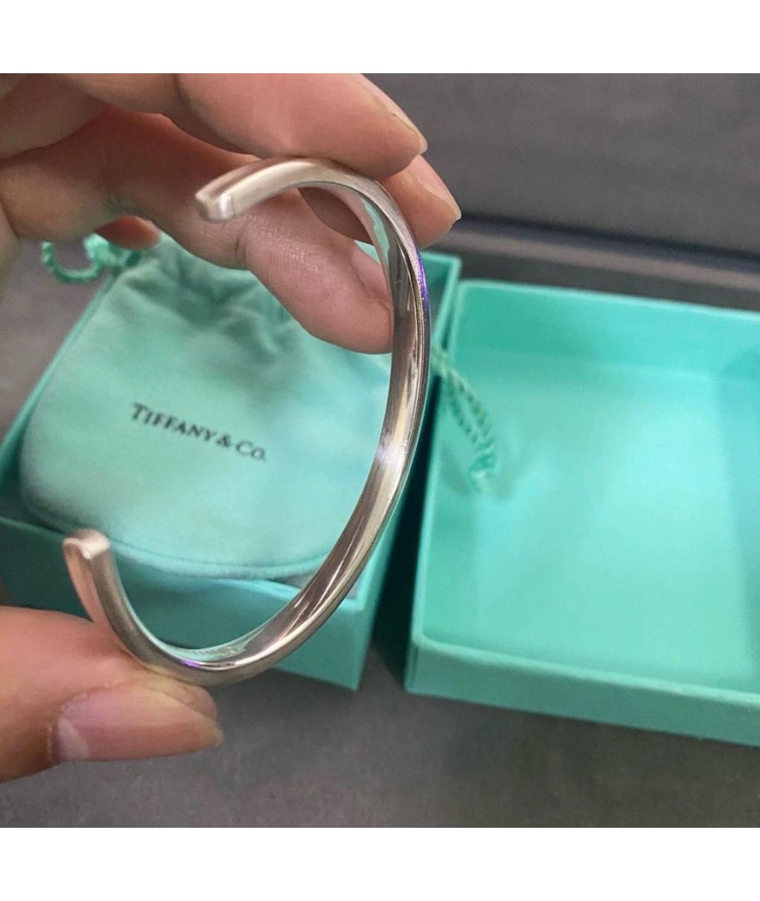 TIFFANY&CO Серебрянный серебряный браслет, фото 8