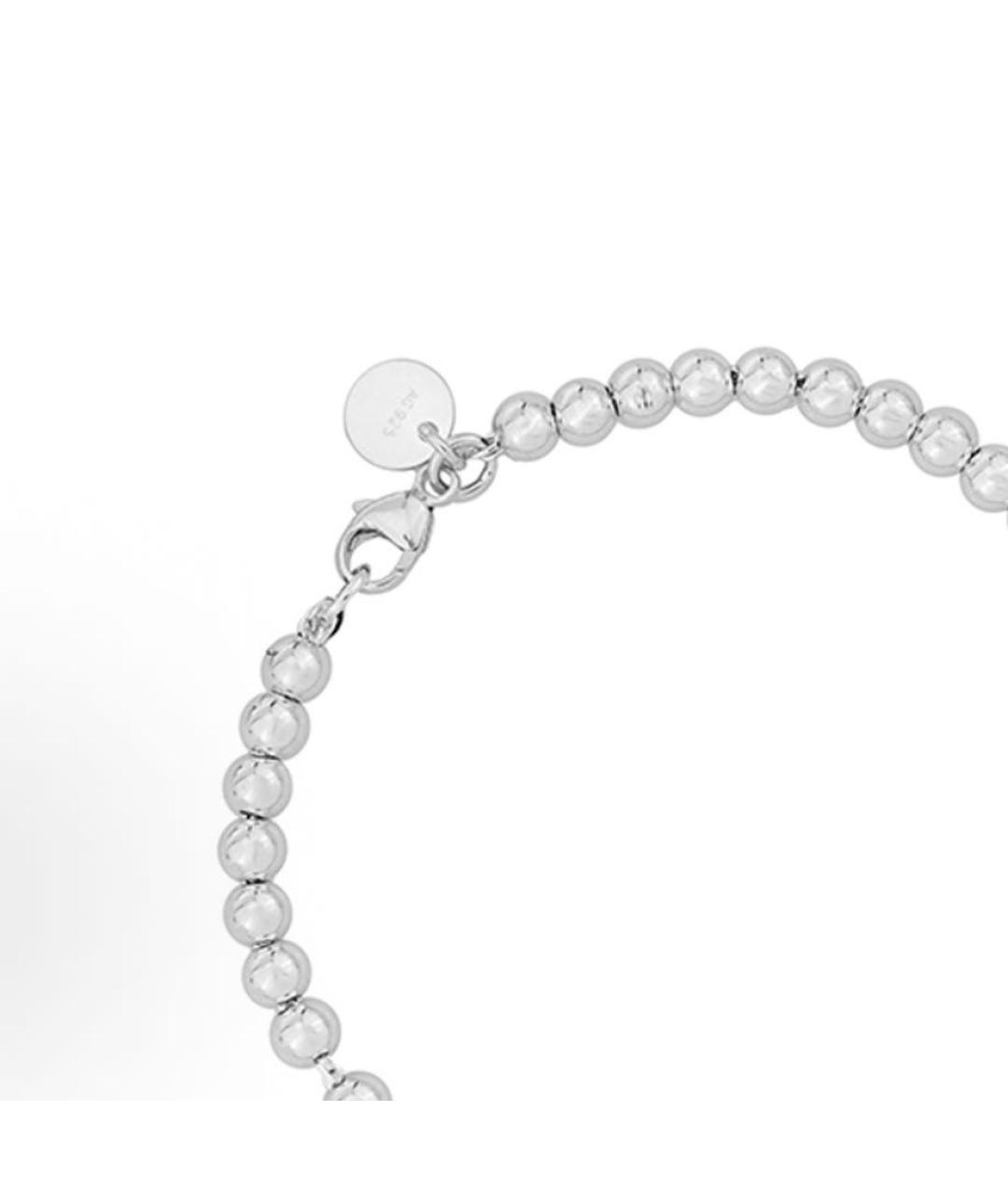 TIFFANY&CO Красный серебряный браслет, фото 3