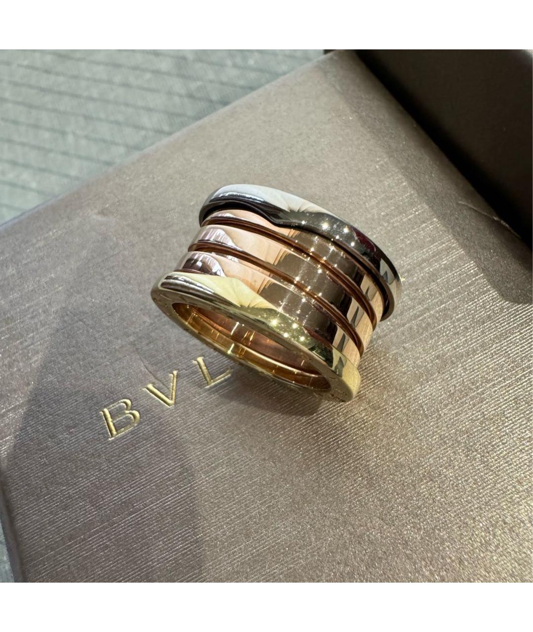 BVLGARI Мульти кольцо из розового золота, фото 9