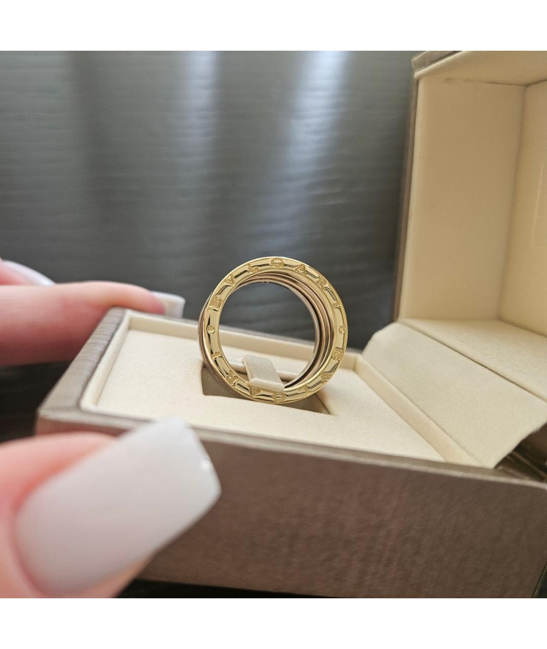 BVLGARI Мульти кольцо из розового золота, фото 7