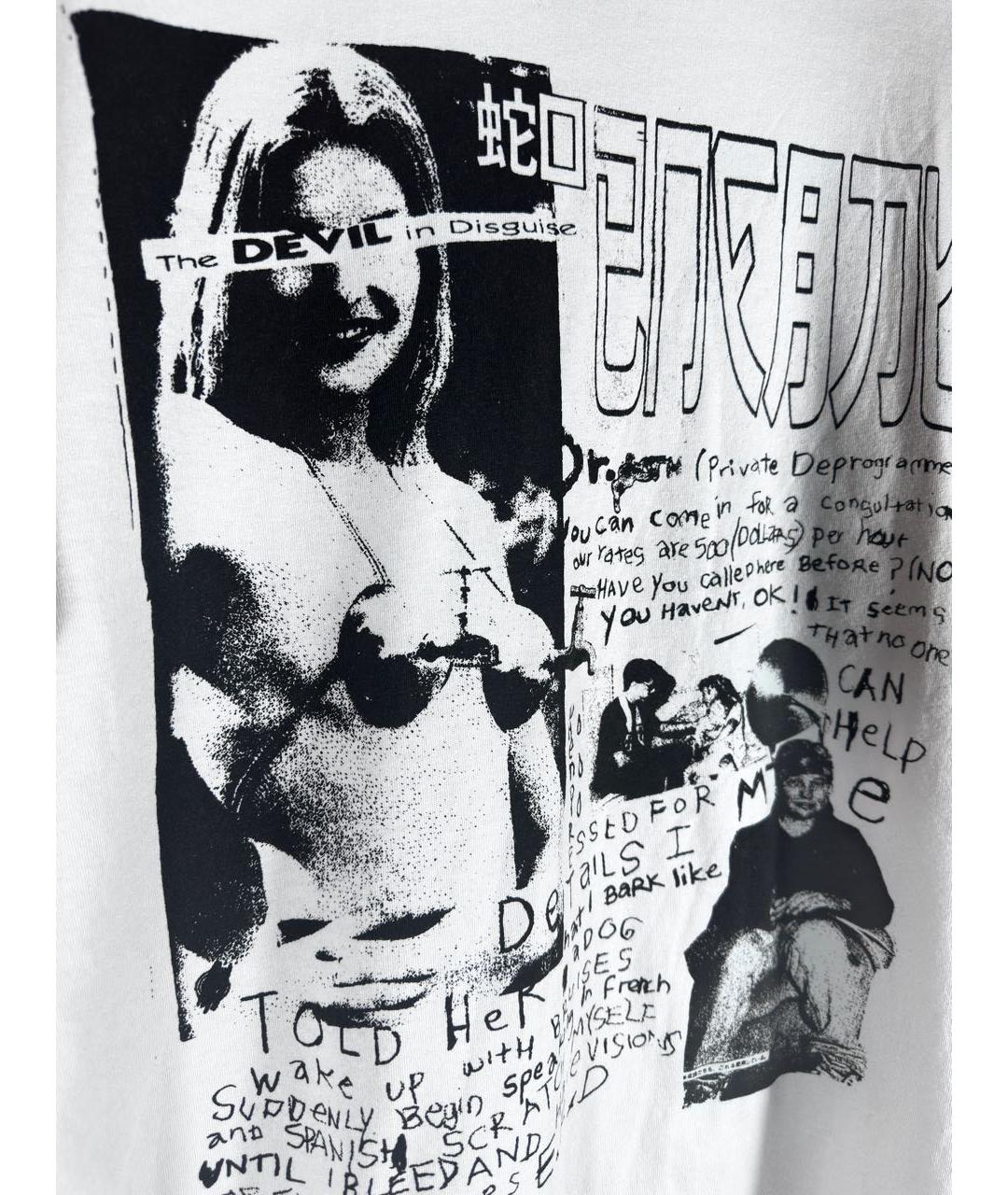 Enfants Riches Déprimés Белая хлопковая футболка, фото 4