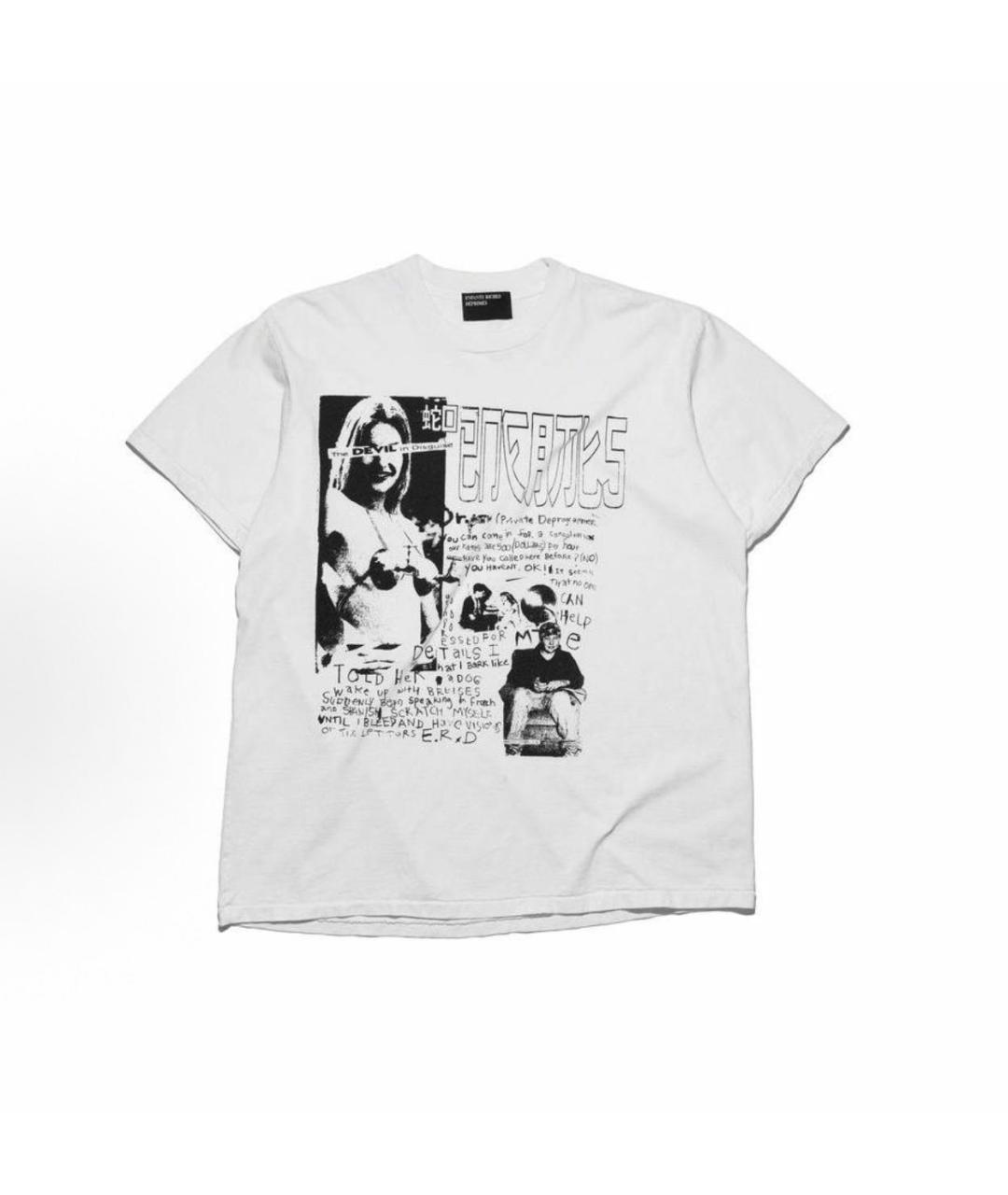 Enfants Riches Déprimés Белая хлопковая футболка, фото 6