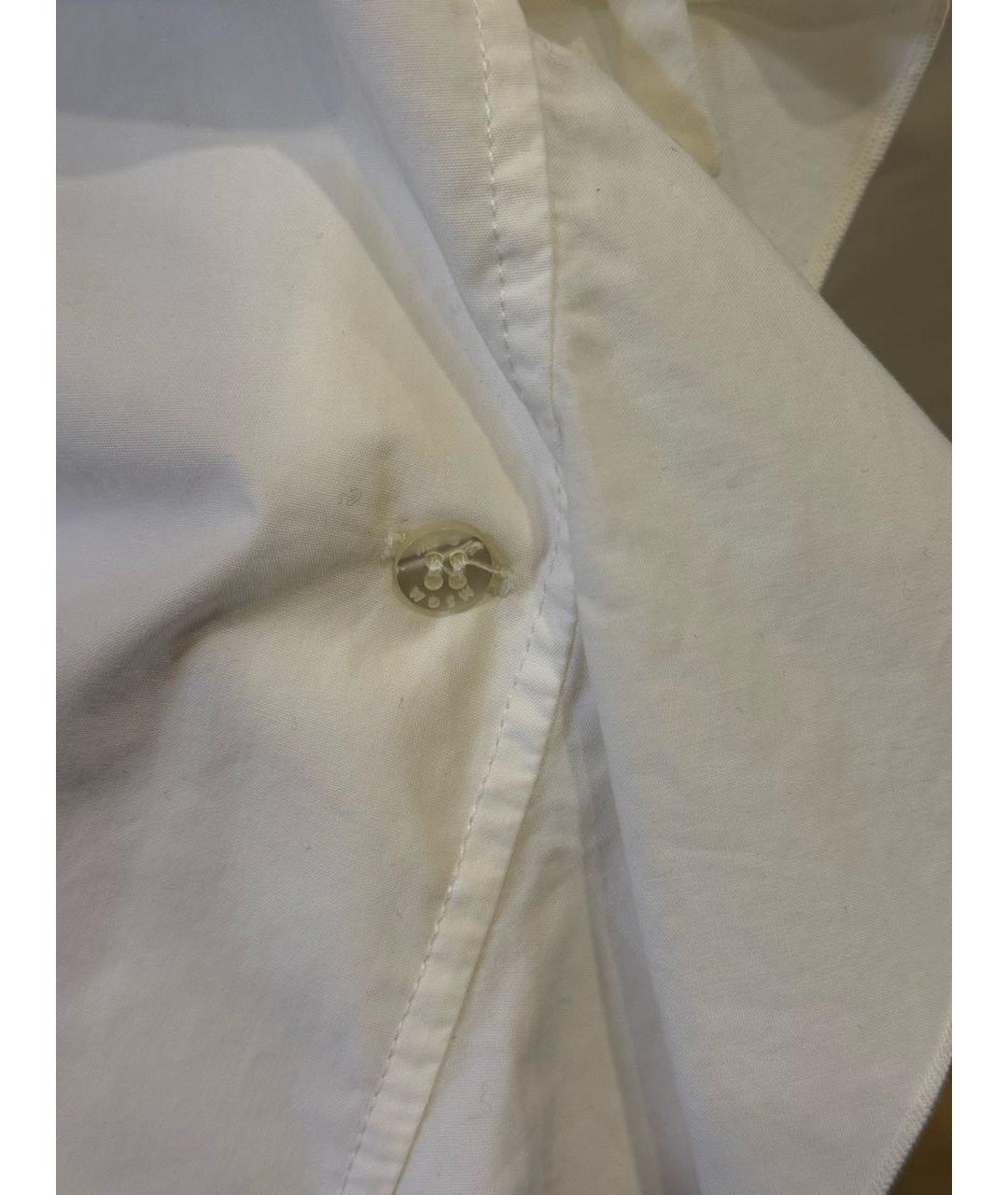 MSGM Белая хлопковая блузы, фото 6