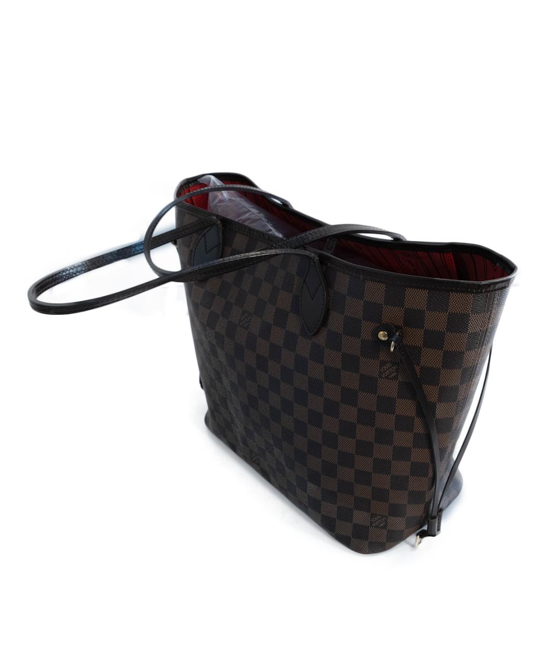 LOUIS VUITTON Коричневая сумка тоут, фото 3