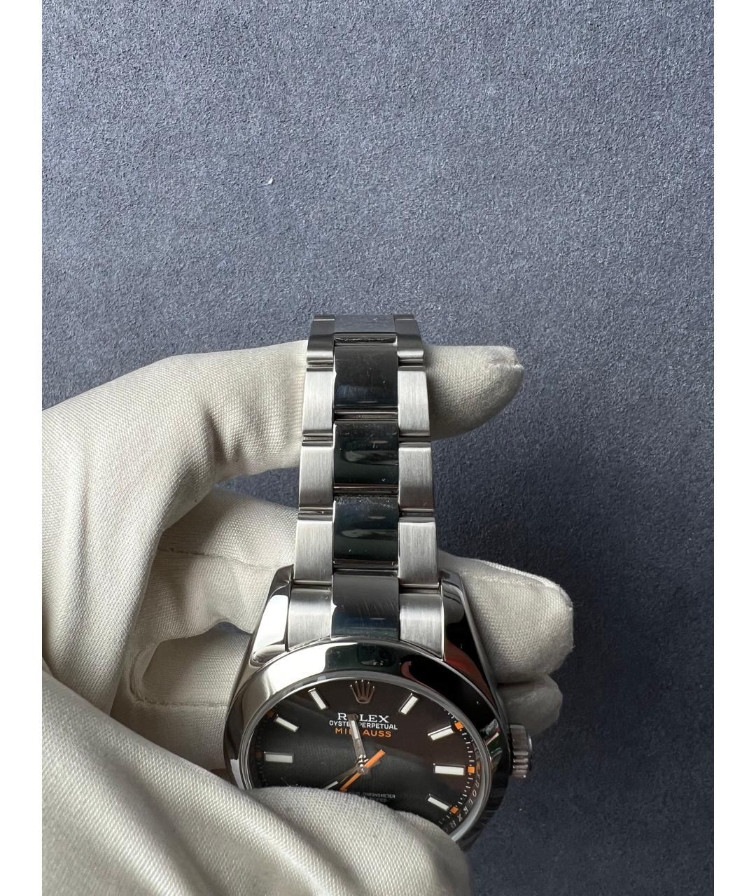 ROLEX Черные часы, фото 8