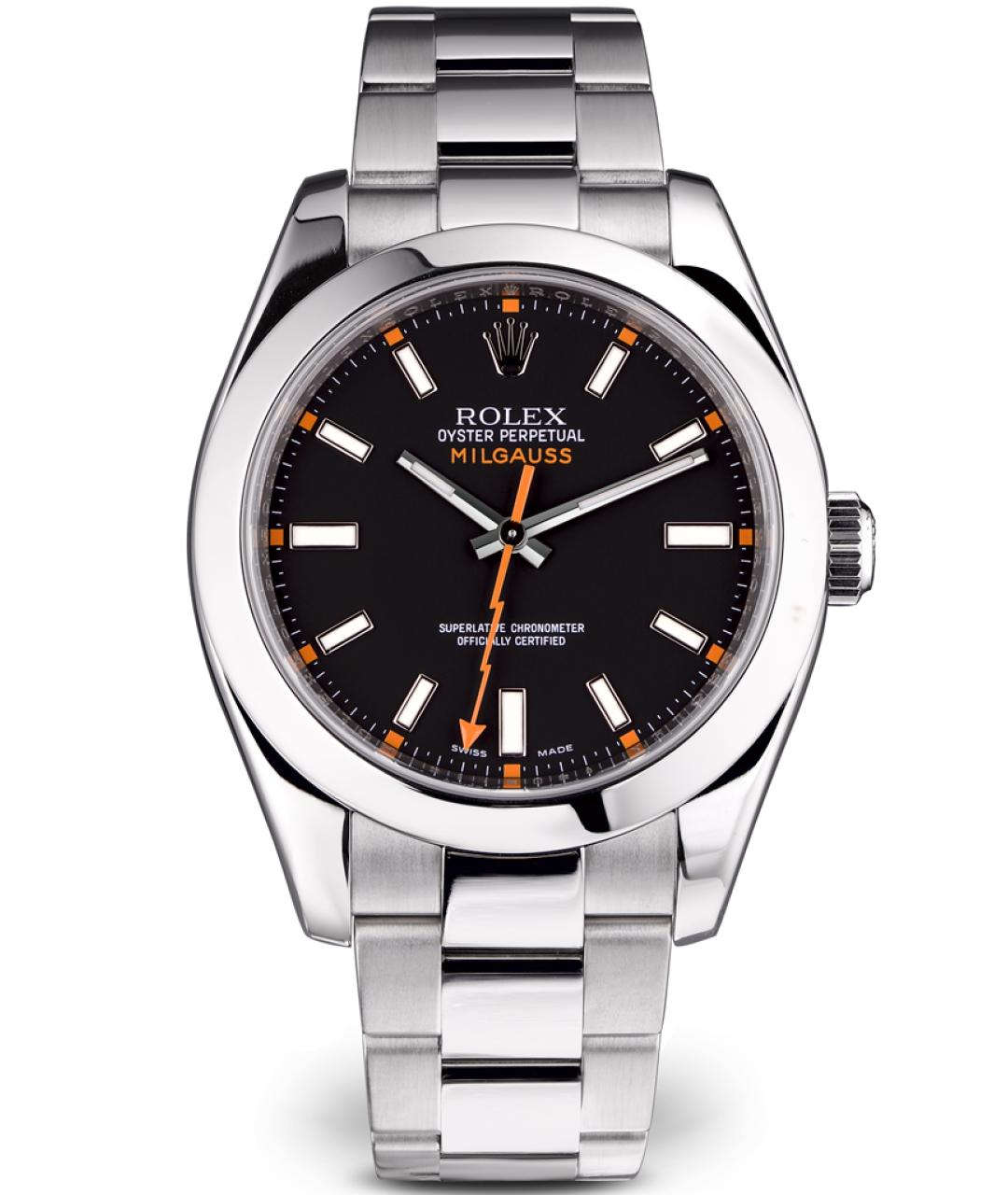 ROLEX Черные часы, фото 10